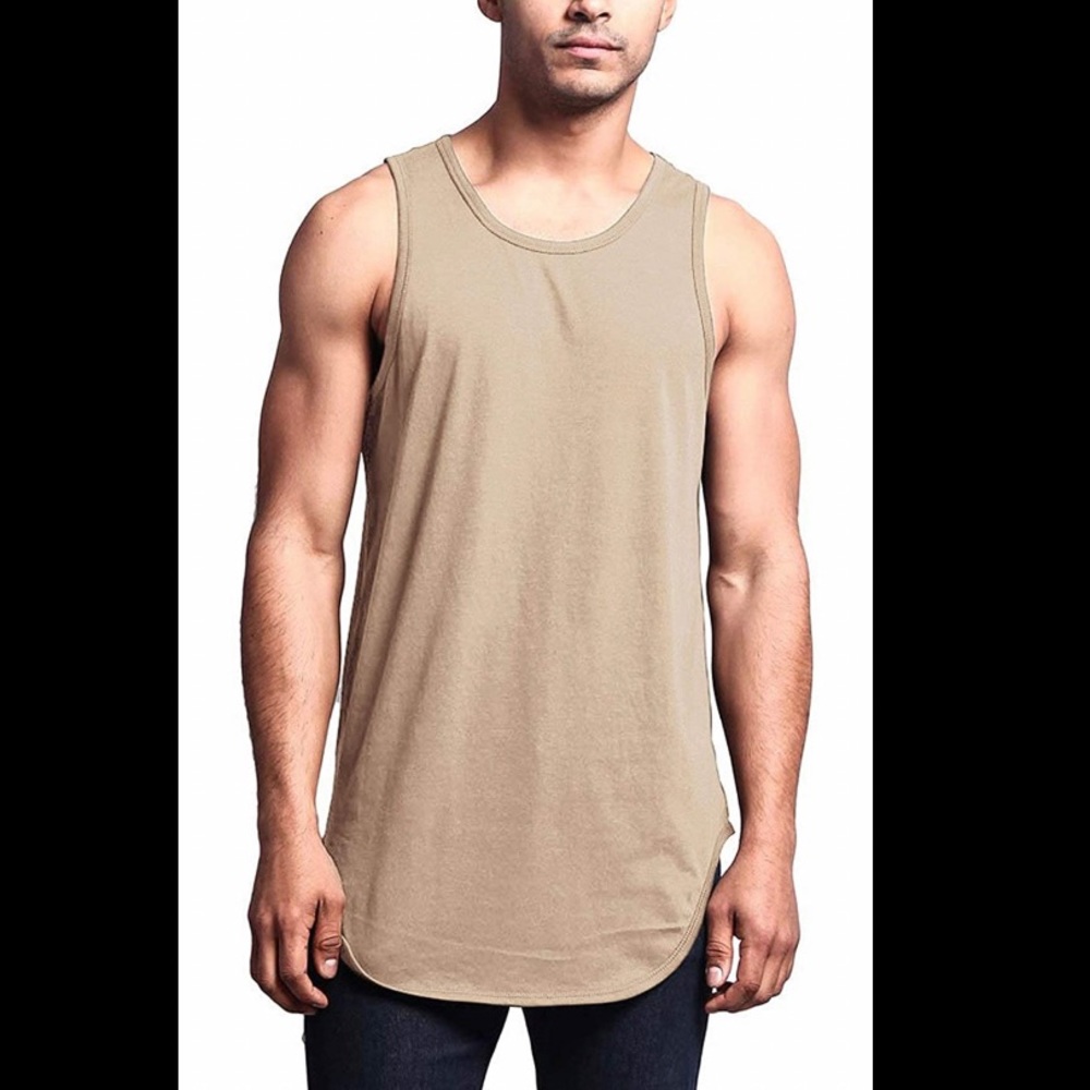 Victorious curved hem tank top